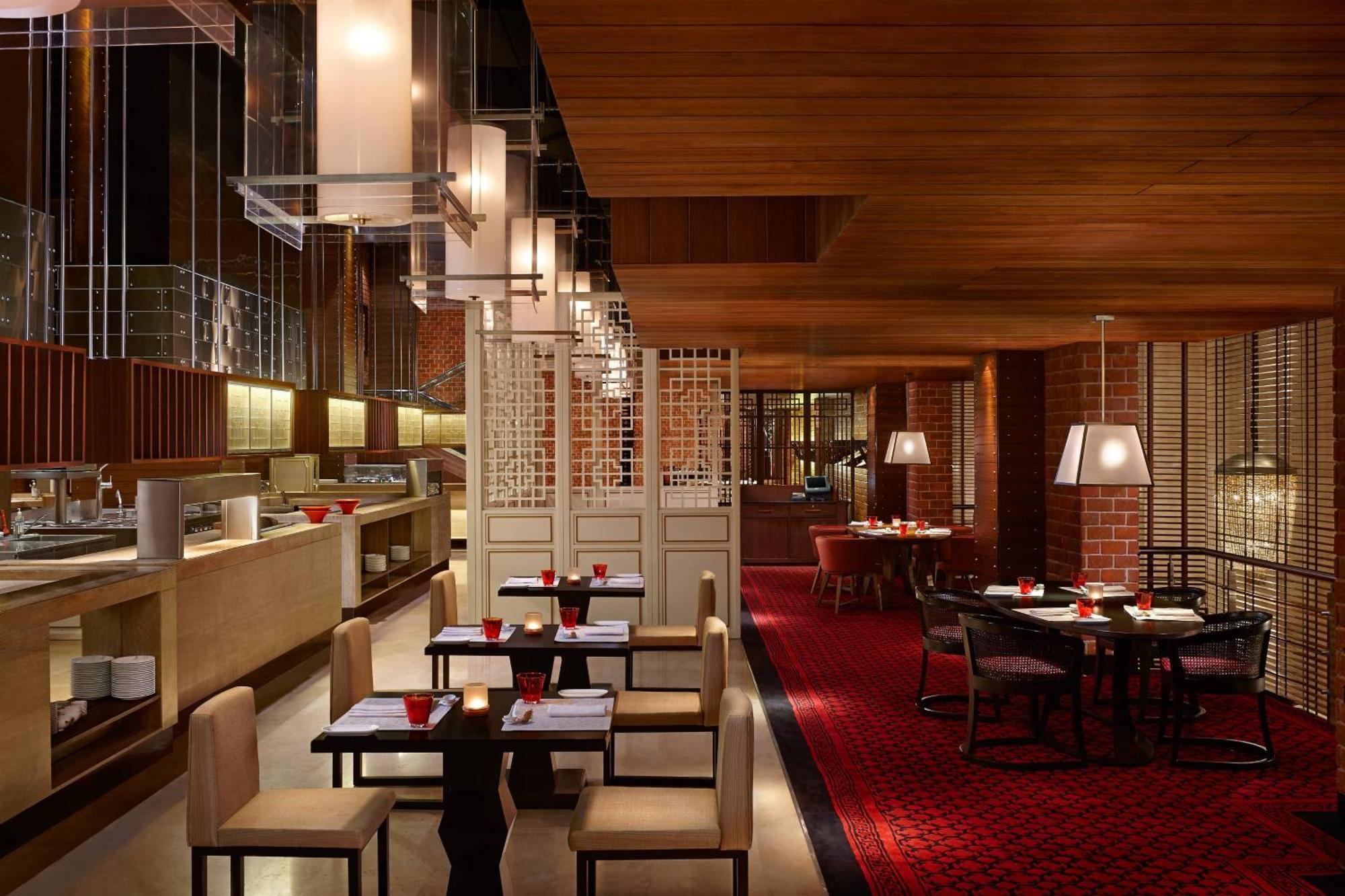 Itc Grand Chola, A Luxury Collection Hotel, Chennai Exterior foto The interior of the restaurant